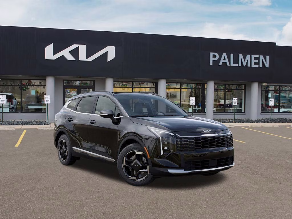 2026 Ebony Black Kia Sportage EX AWD SUV