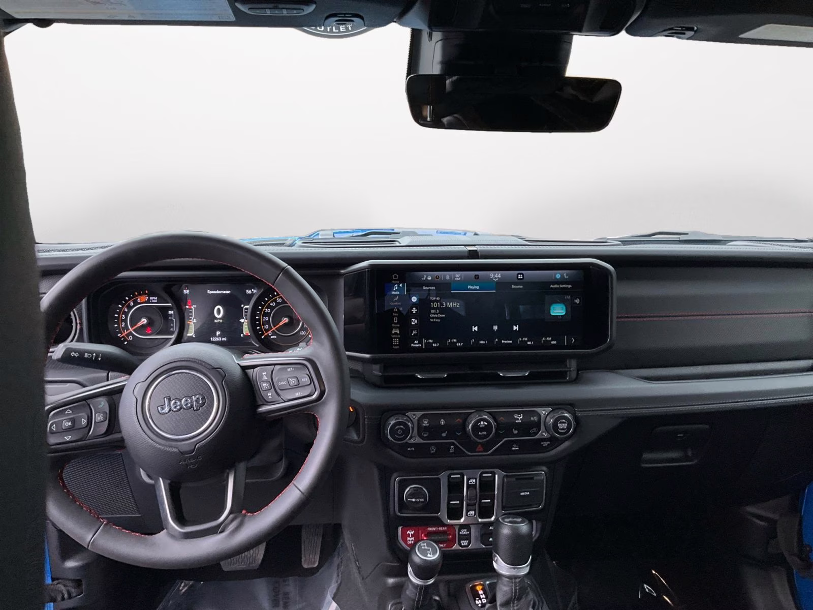 2024 Hydro Blue Pearl Coat Jeep Wrangler Rubicon 4X4 SUV