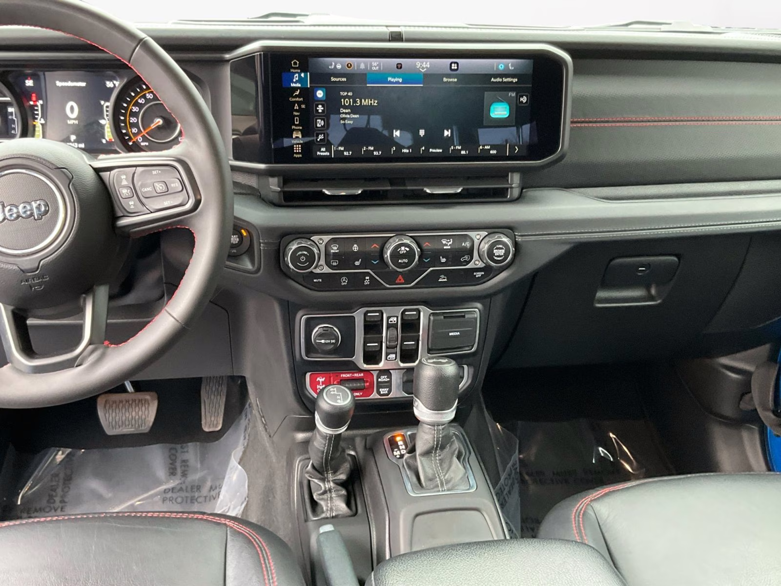 2024 Hydro Blue Pearl Coat Jeep Wrangler Rubicon 4X4 SUV