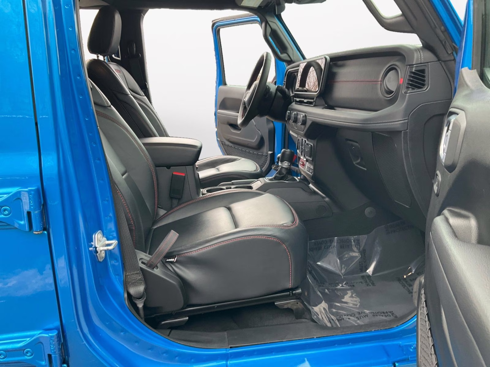 2024 Hydro Blue Pearl Coat Jeep Wrangler Rubicon 4X4 SUV