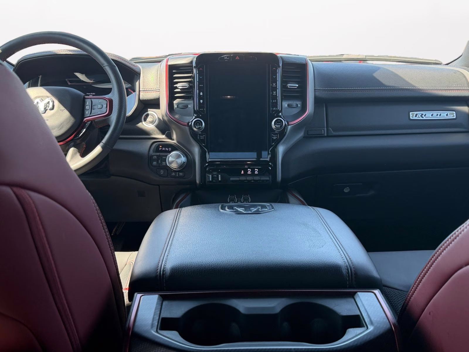 2025 Flame Red Clearcoat Ram 1500 Rebel 4X4 Truck