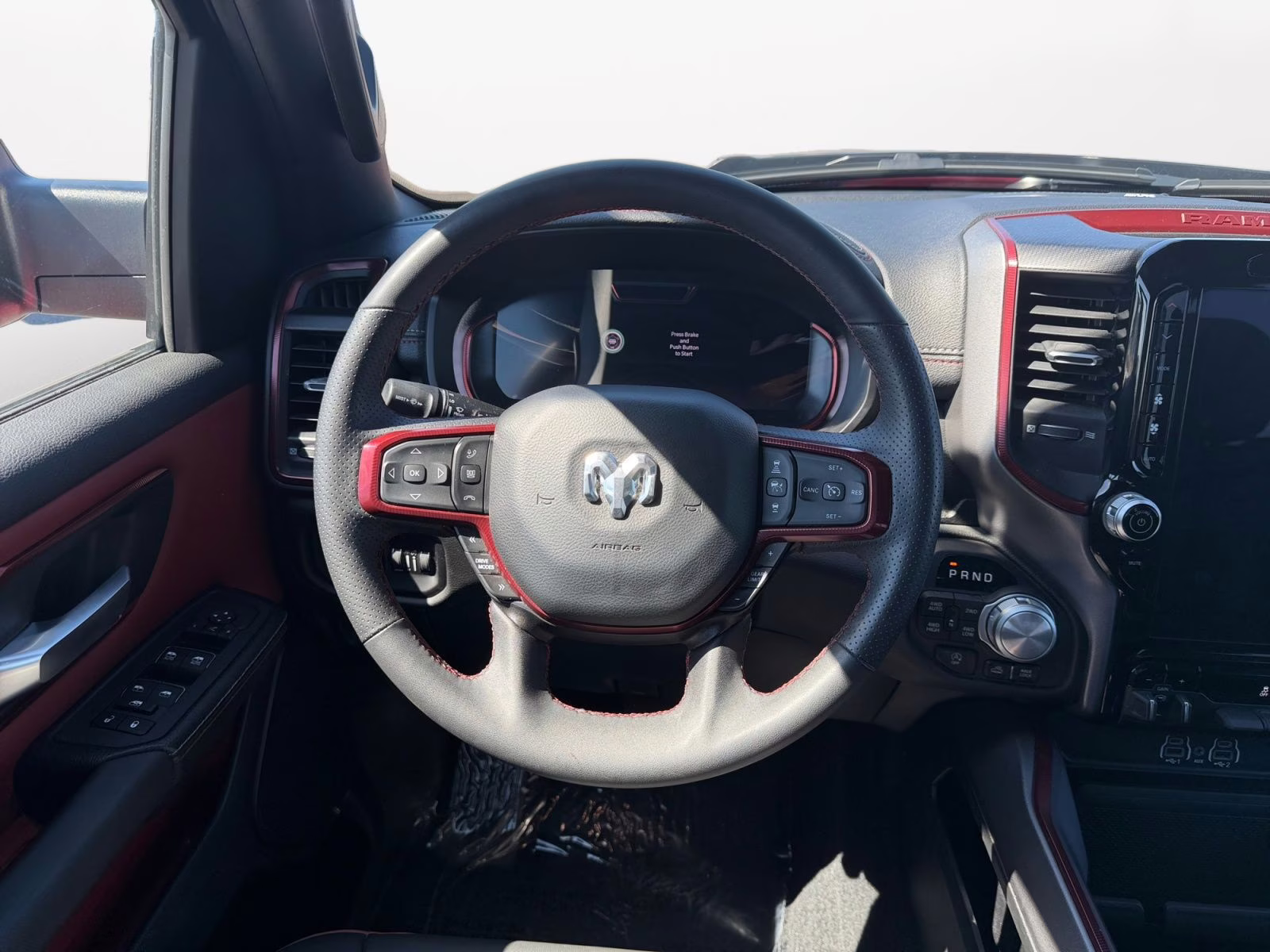 2025 Flame Red Clearcoat Ram 1500 Rebel 4X4 Truck