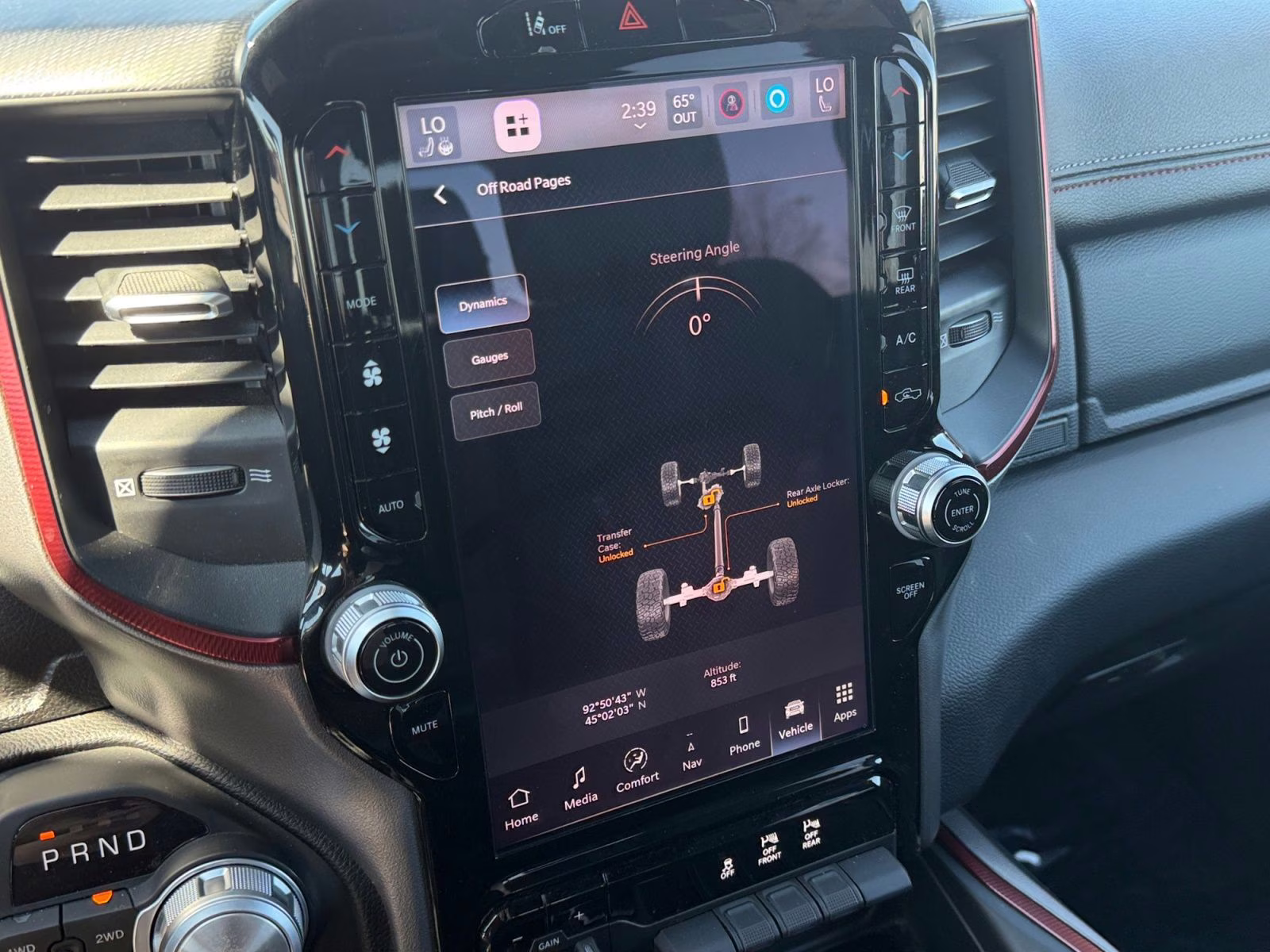 2025 Flame Red Clearcoat Ram 1500 Rebel 4X4 Truck