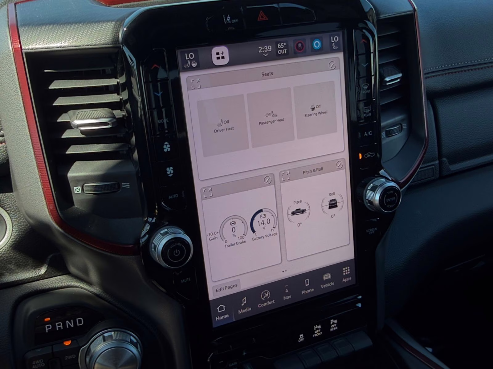 2025 Flame Red Clearcoat Ram 1500 Rebel 4X4 Truck