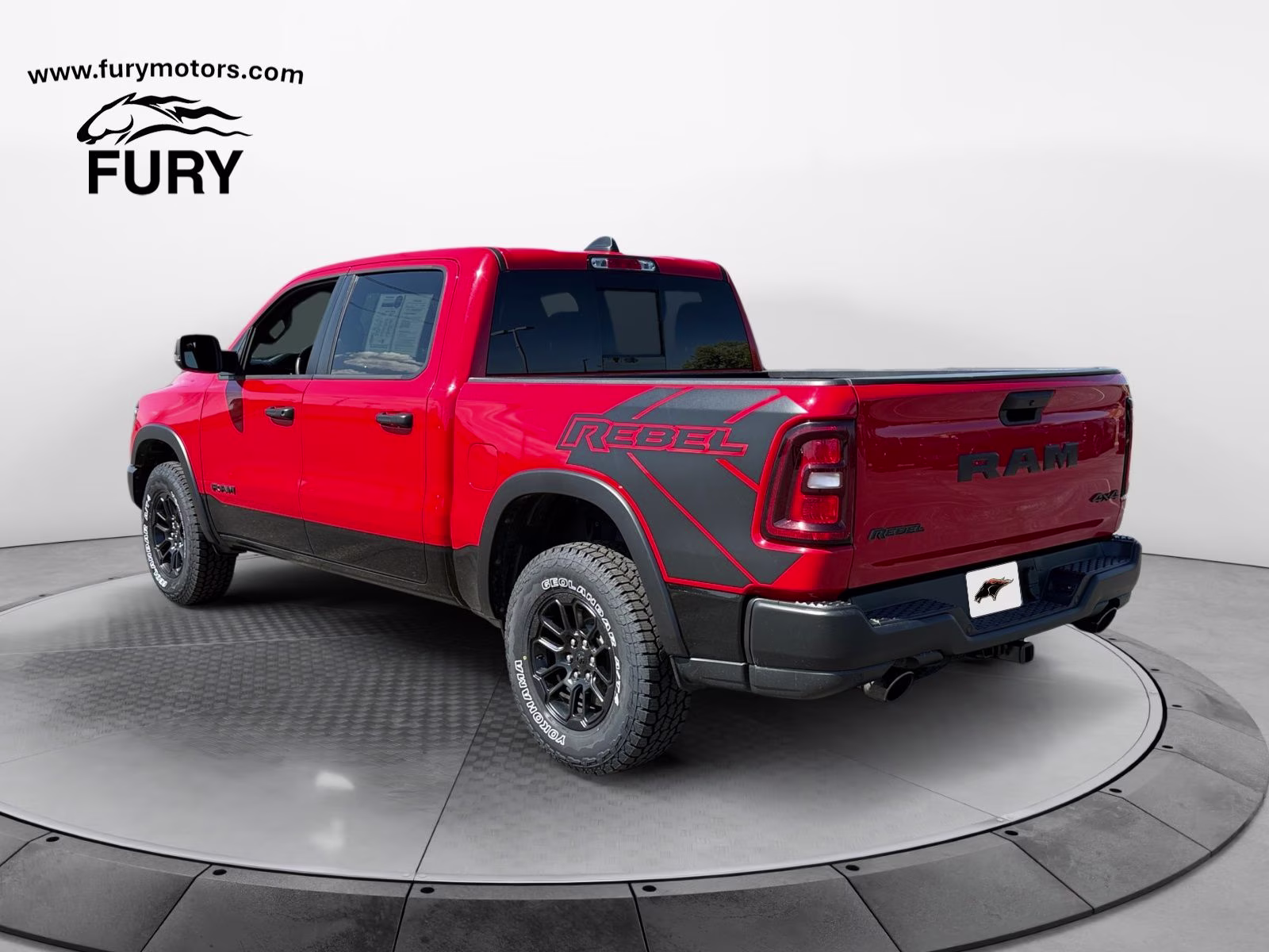 2025 Flame Red Clearcoat Ram 1500 Rebel 4X4 Truck