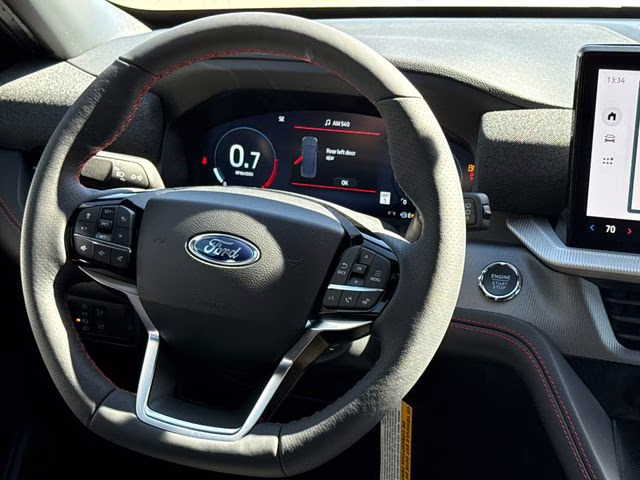 2026 White Ford Explorer ST-Line RWD SUV