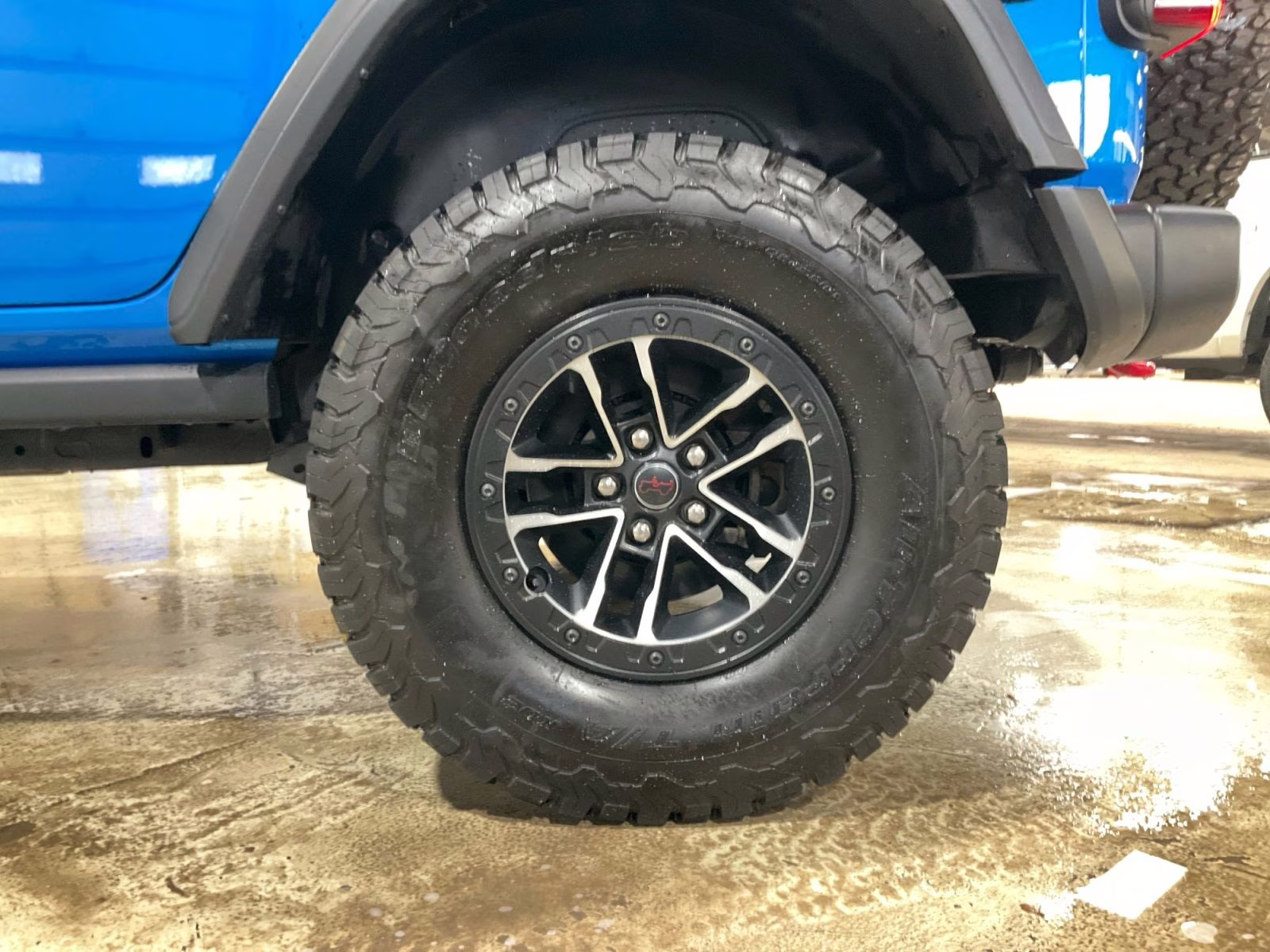 2024 Hydro Blue Pearl Coat Jeep Wrangler Rubicon 4X4 SUV