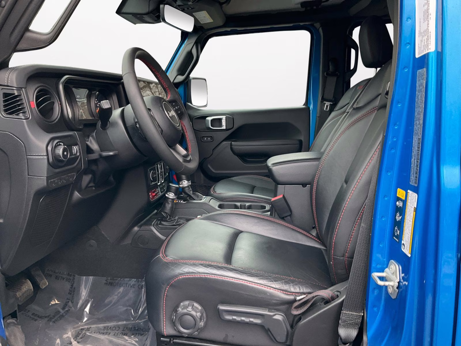 2024 Hydro Blue Pearl Coat Jeep Wrangler Rubicon 4X4 SUV