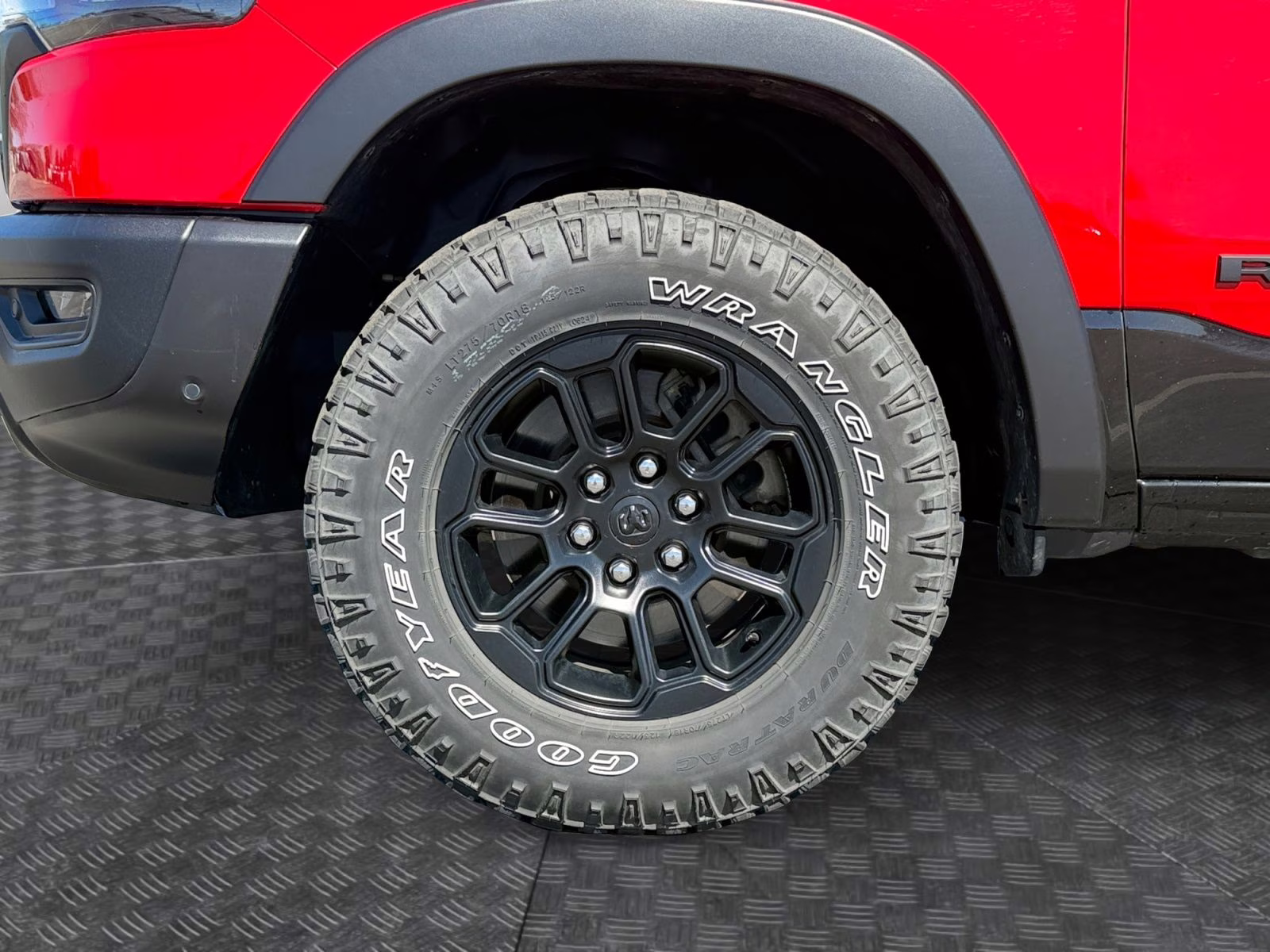 2025 Flame Red Clearcoat Ram 1500 Rebel 4X4 Truck