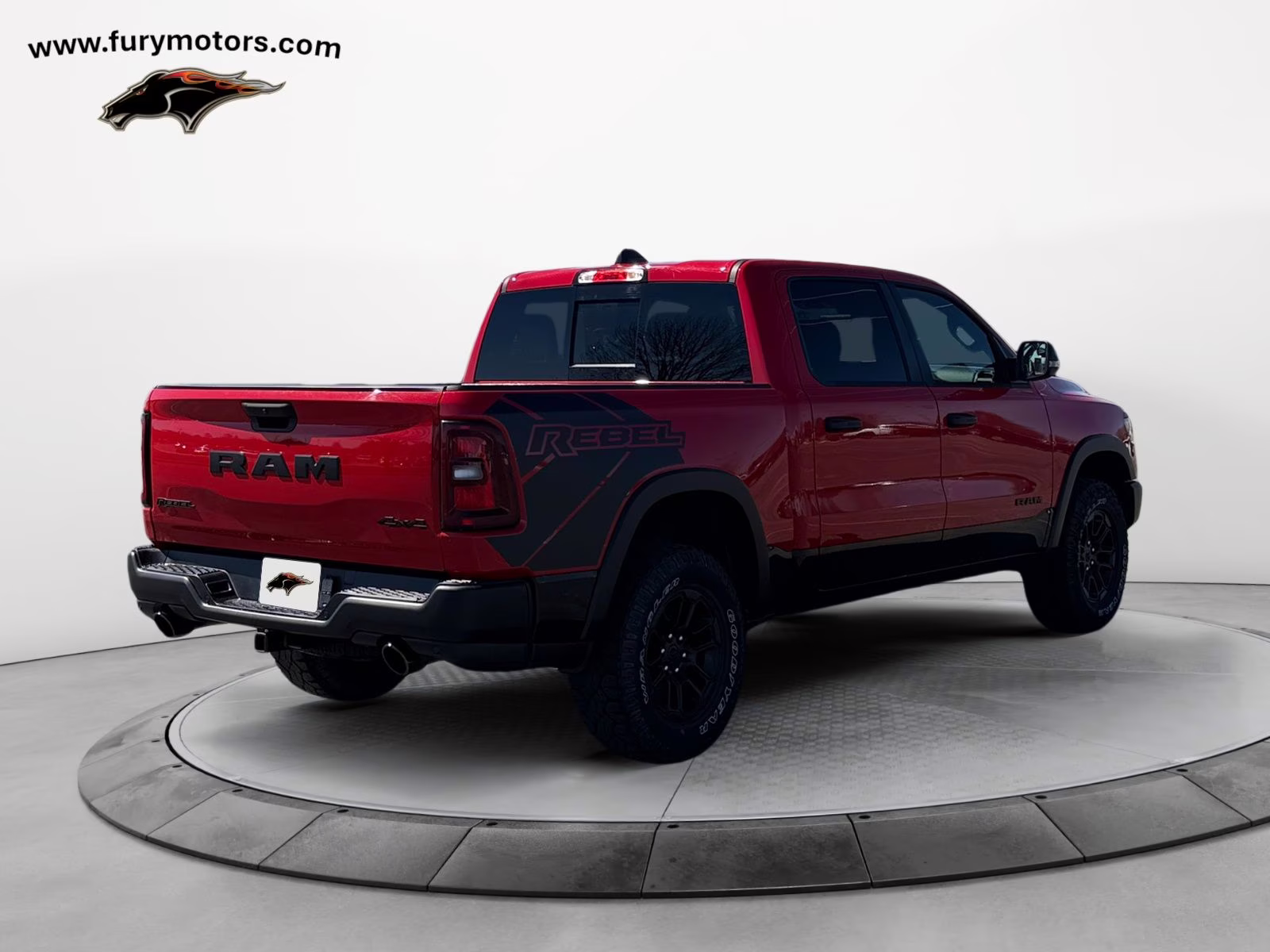 2025 Flame Red Clearcoat Ram 1500 Rebel 4X4 Truck