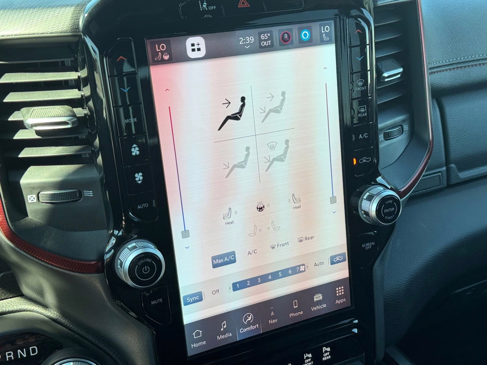 2025 Flame Red Clearcoat Ram 1500 Rebel 4X4 Truck