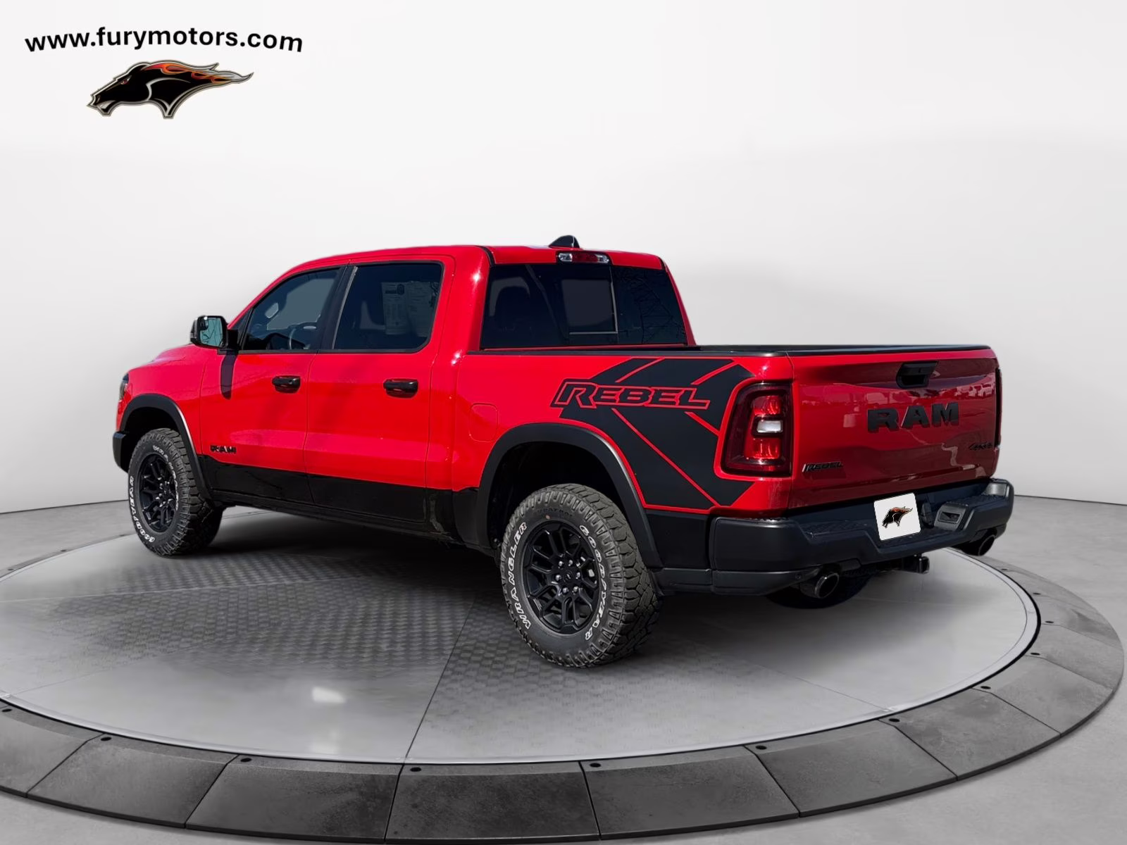 2025 Flame Red Clearcoat Ram 1500 Rebel 4X4 Truck