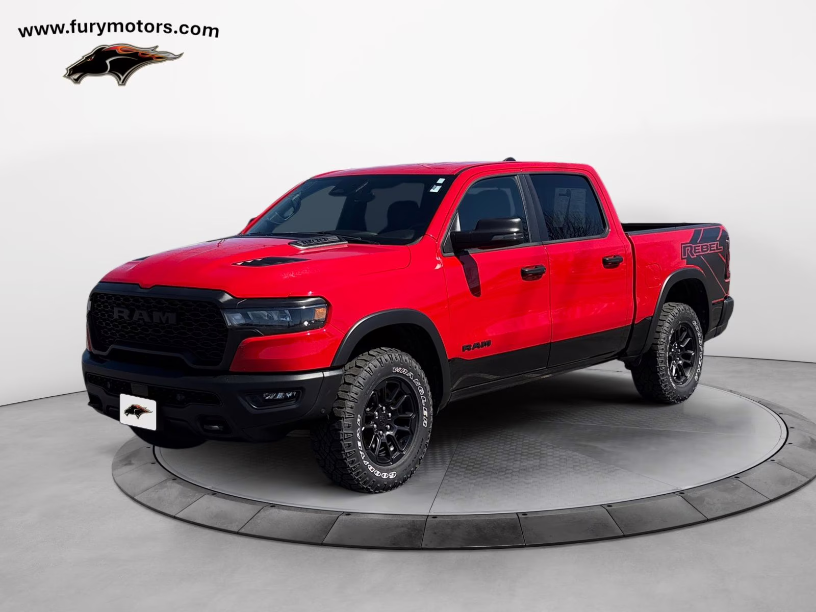 2025 Flame Red Clearcoat Ram 1500 Rebel 4X4 Truck