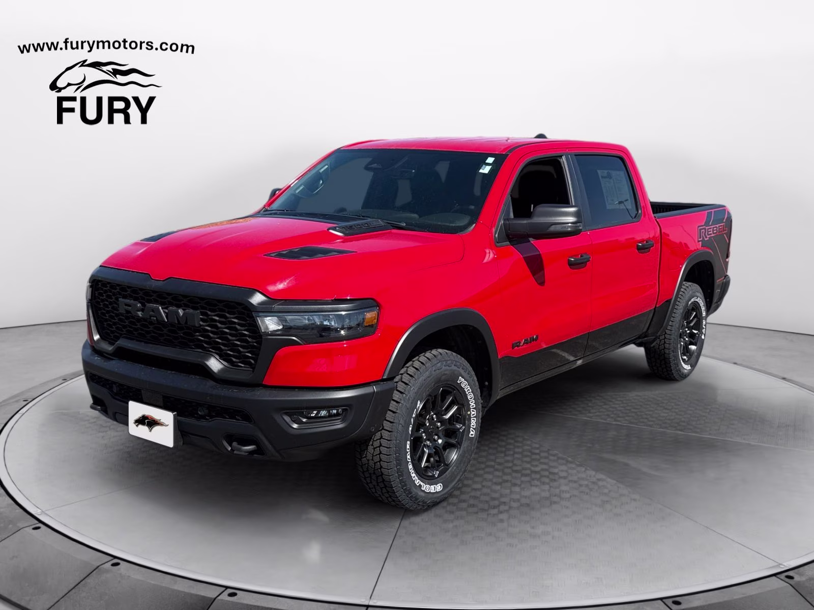 2025 Flame Red Clearcoat Ram 1500 Rebel 4X4 Truck