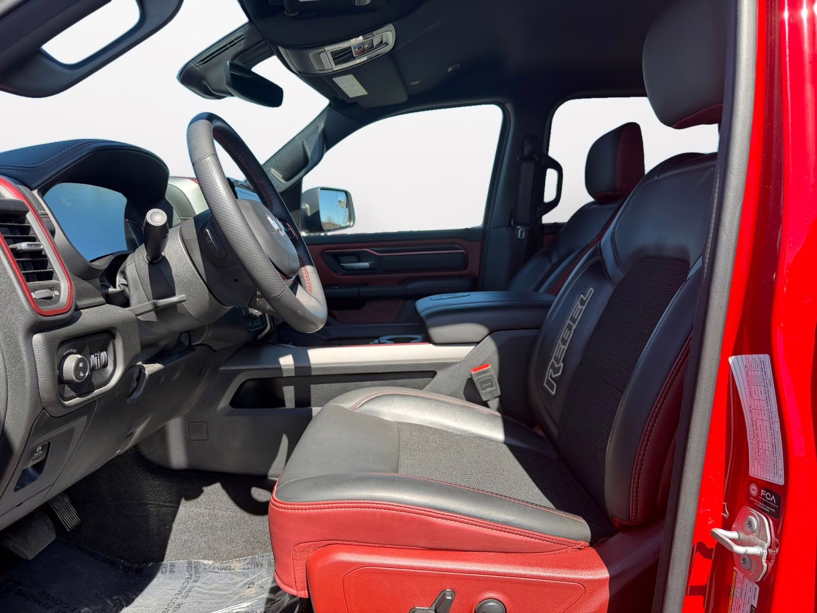 2025 Flame Red Clearcoat Ram 1500 Rebel 4X4 Truck