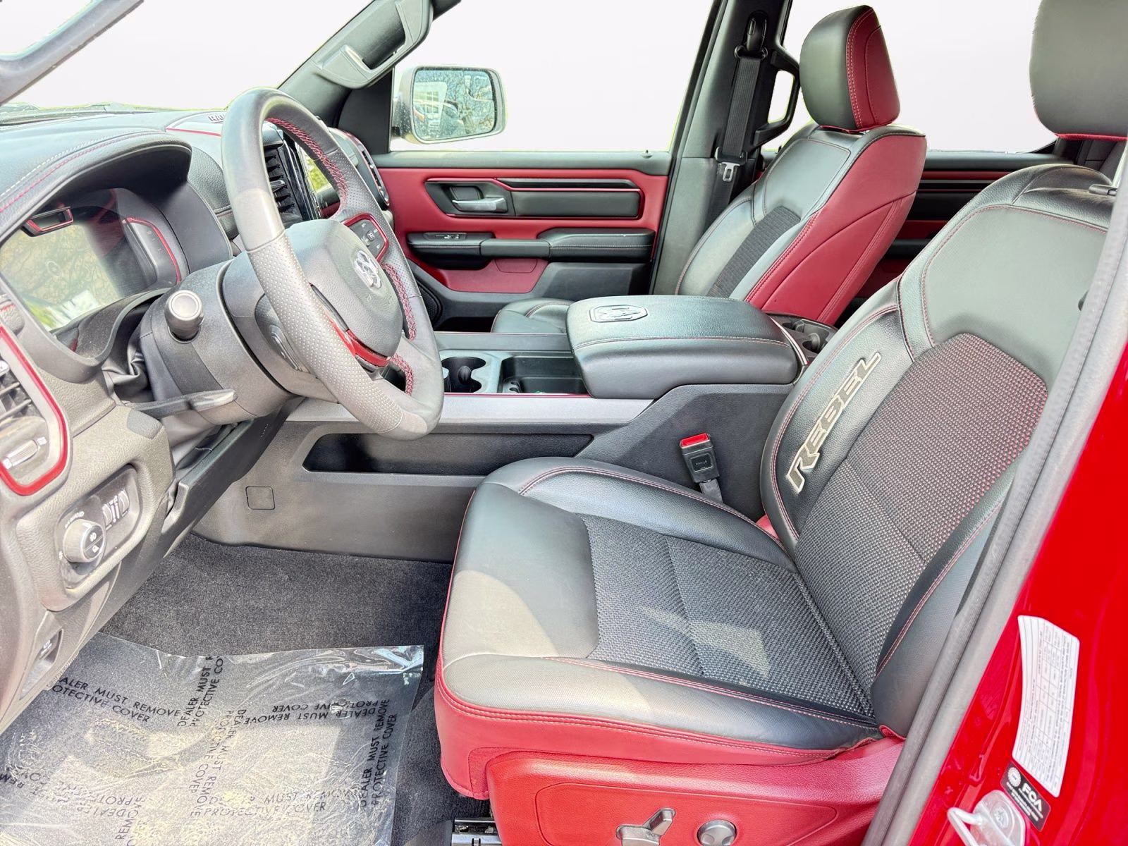 2025 Flame Red Clearcoat Ram 1500 Rebel 4X4 Truck