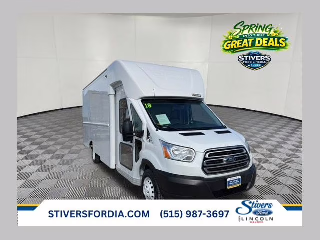 2019 Oxford White Ford Transit-350 Base RWD Truck