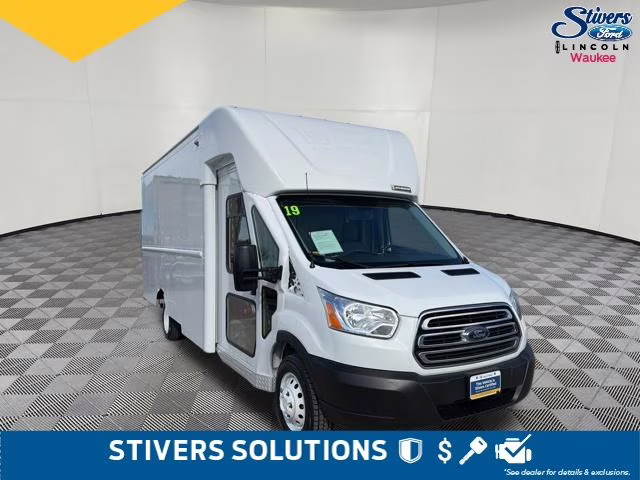 2019 Oxford White Ford Transit-350 Base RWD Truck