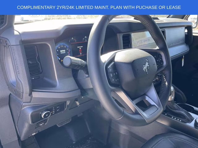 2025 Shadow Black Ford Bronco Big Bend 4X4 SUV