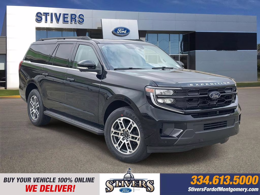 2026 Black Metallic Ford Expedition Max Active RWD SUV