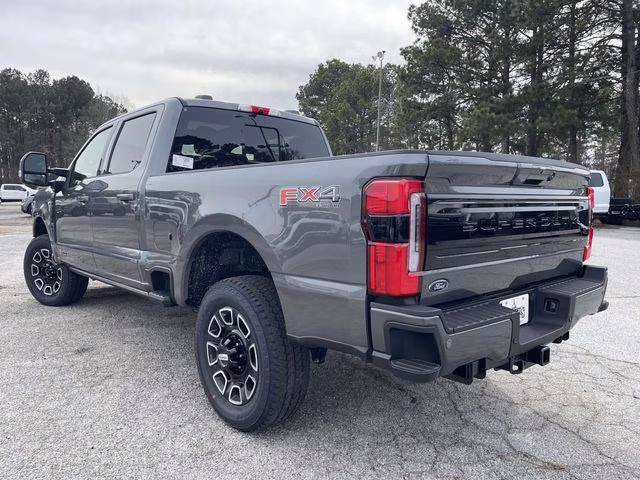 2026 Gray Metallic Ford Super Duty F-250 SRW Platinum 4X4 Truck