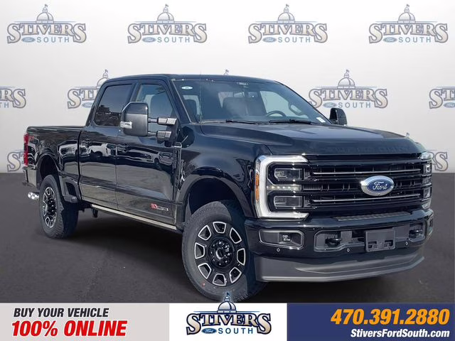2026 Black Metallic Ford Super Duty F-250 SRW Platinum 4X4 Truck