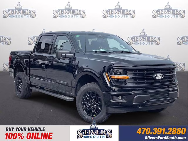 2026 Black Metallic Ford F-150 XLT 4X4 Truck