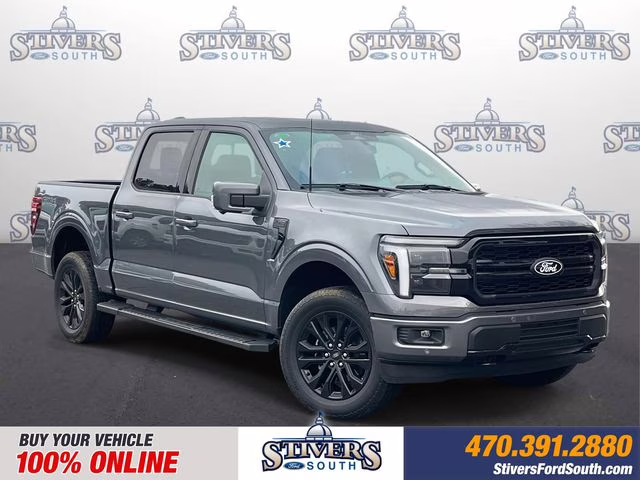 2026 Gray Metallic Ford F-150 Lariat 4X4 Truck