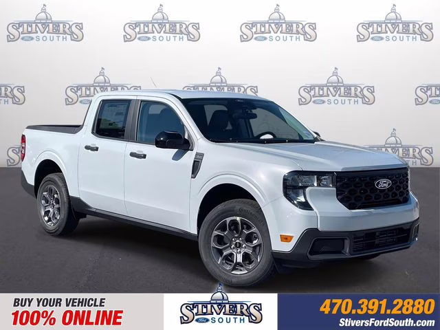 2026 White Metallic Ford Maverick XLT AWD Truck
