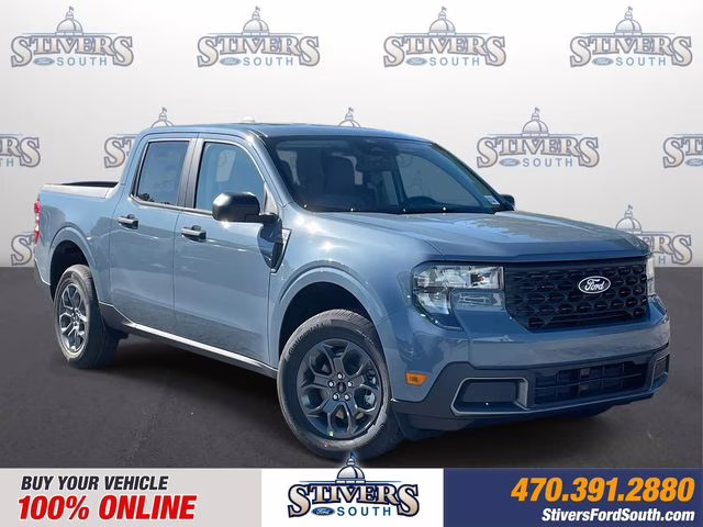 2026 Azure Gray Metallic Ford Maverick XLT AWD Truck