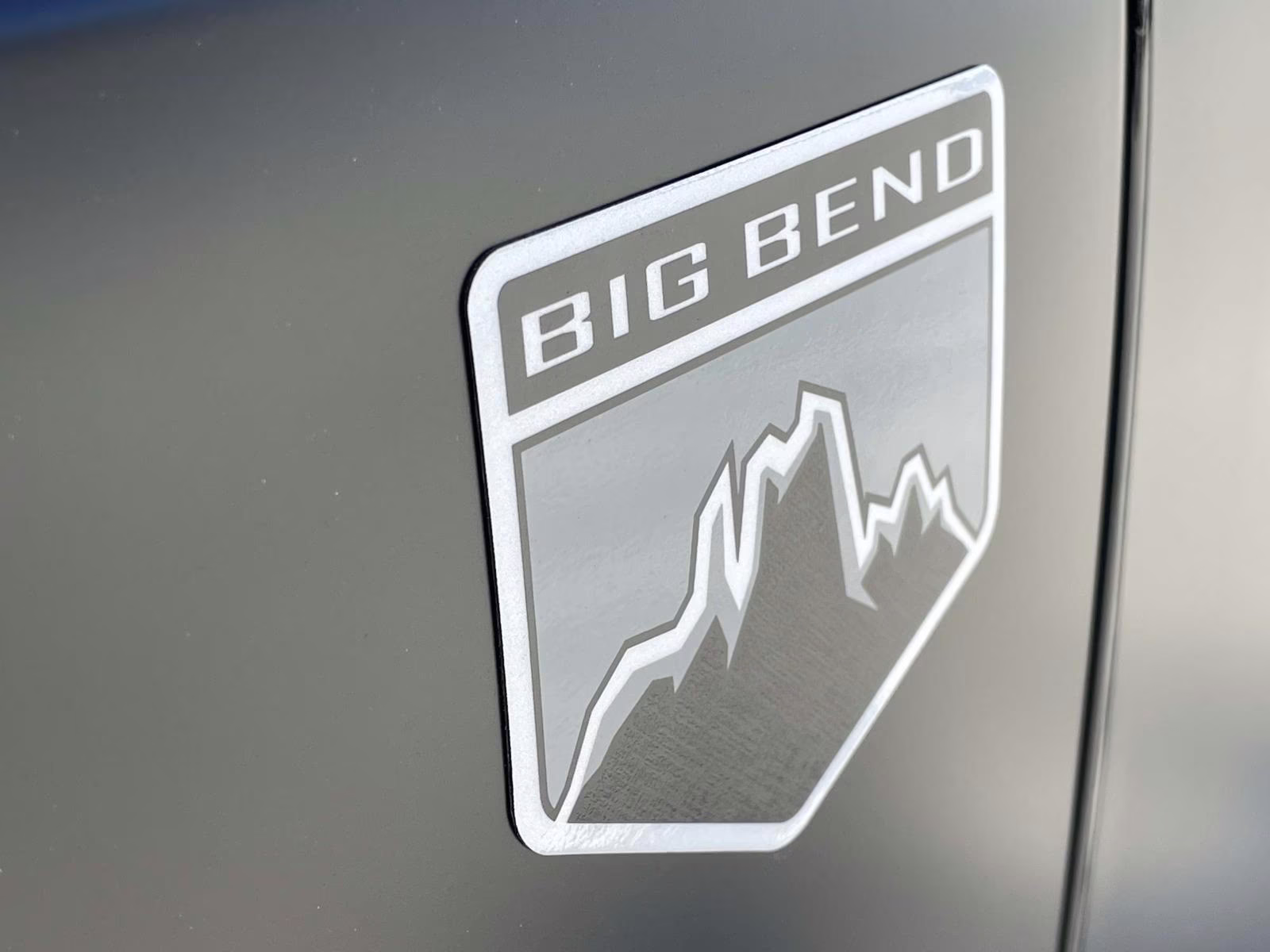 2025 Shadow Black Ford Bronco Big Bend 4X4 SUV