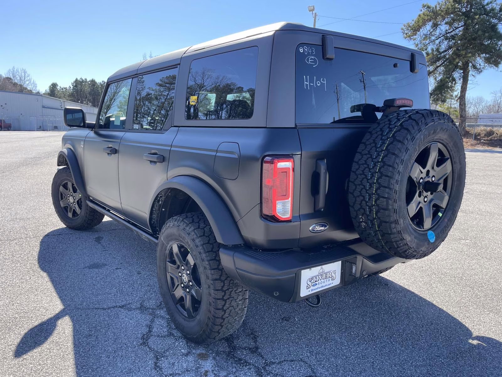 2025 Shadow Black Ford Bronco Big Bend 4X4 SUV