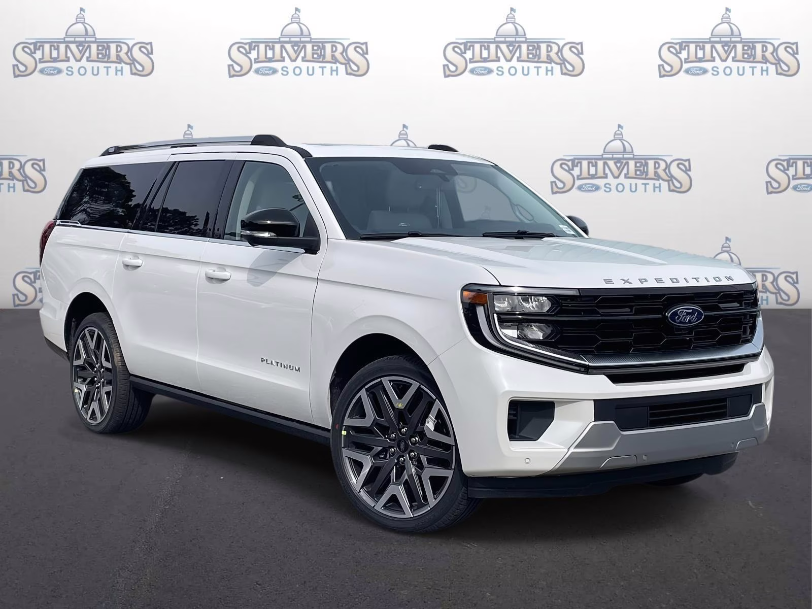 2026 White Metallic Ford Expedition Max Platinum 4X4 SUV