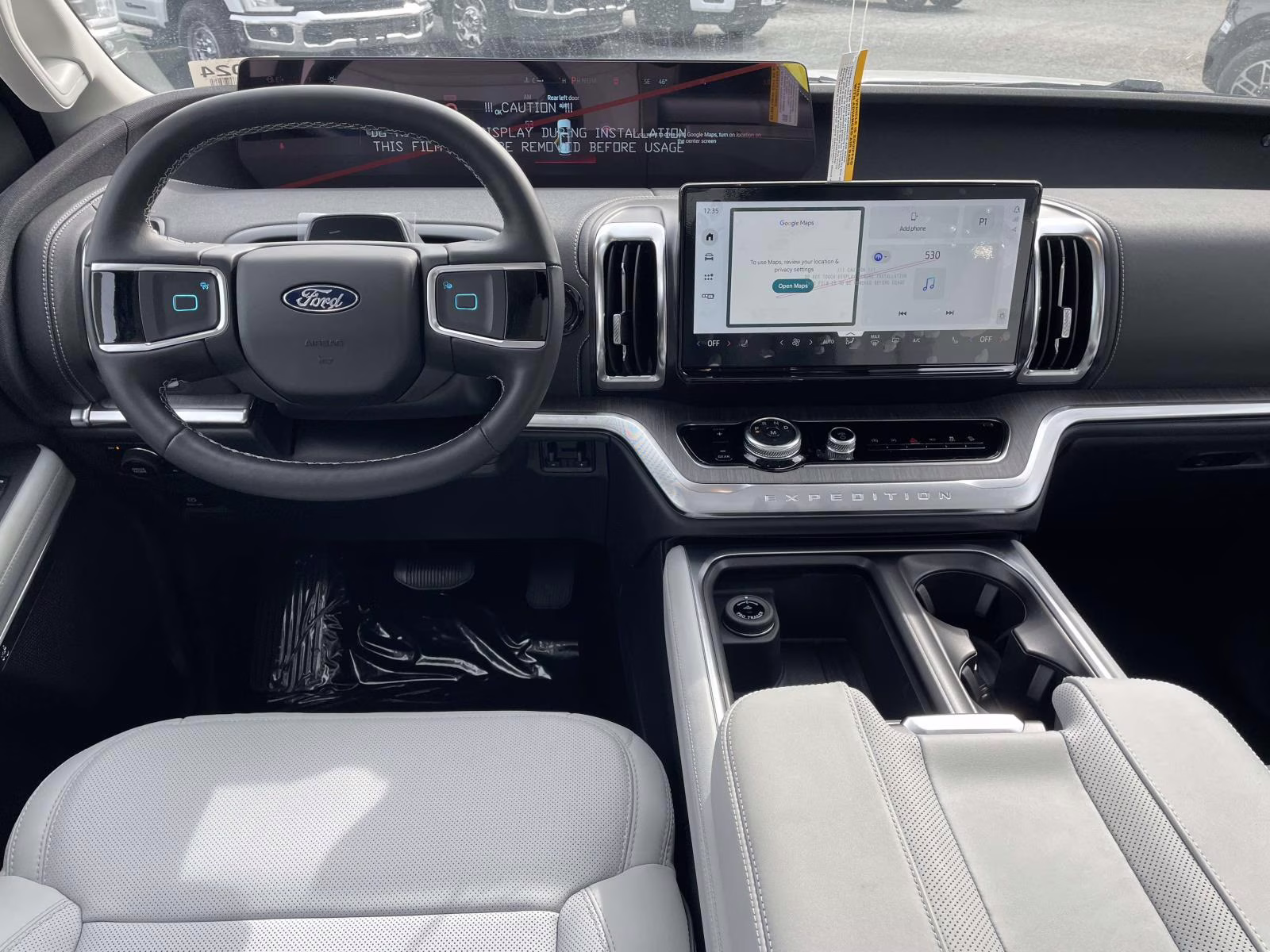 2026 White Metallic Ford Expedition Max Platinum 4X4 SUV