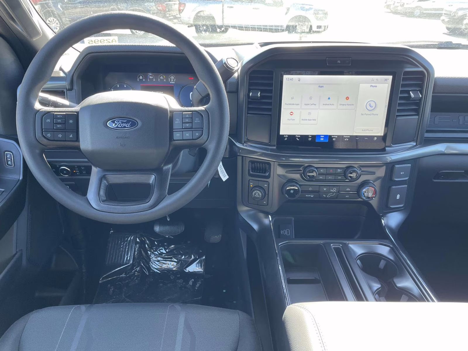 2026 Silver Metallic Ford F-150 STX 4X4 Truck