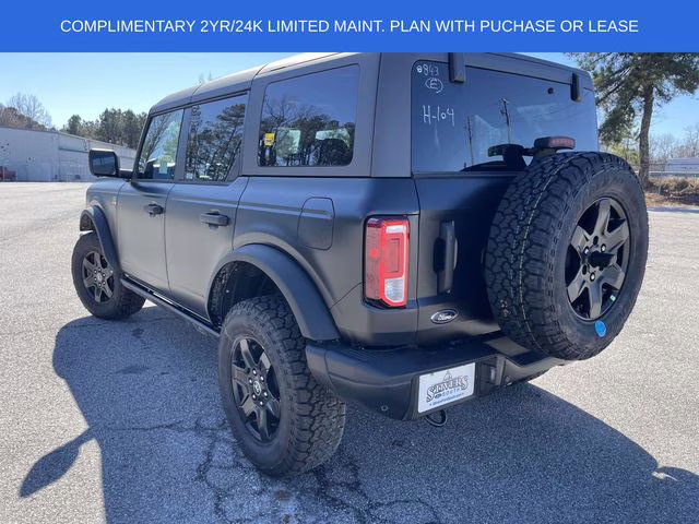 2025 Shadow Black Ford Bronco Big Bend 4X4 SUV