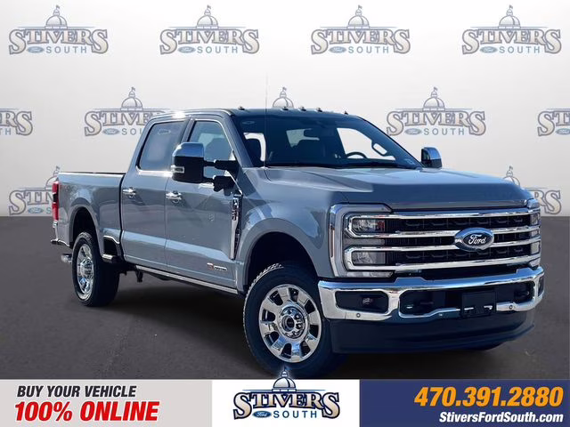 2026 Gray Metallic Ford Super Duty F-350 SRW King Ranch 4X4 Truck