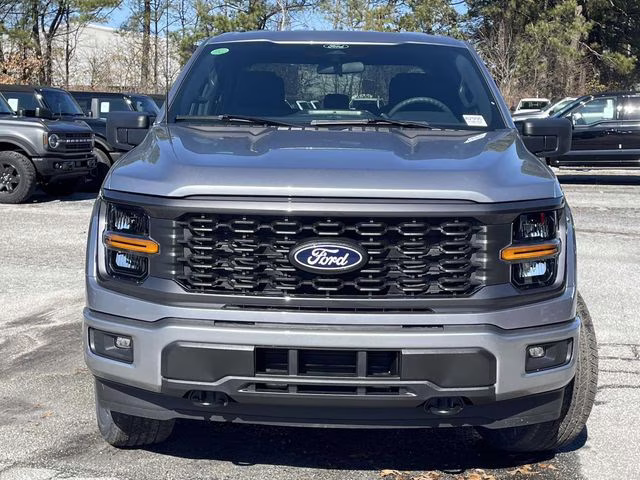 2026 Silver Metallic Ford F-150 STX 4X4 Truck