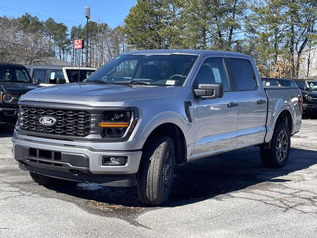 2026 Silver Metallic Ford F-150 STX 4X4 Truck