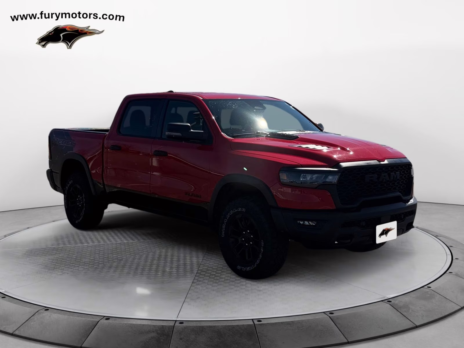 2025 Flame Red Clearcoat Ram 1500 Rebel 4X4 Truck