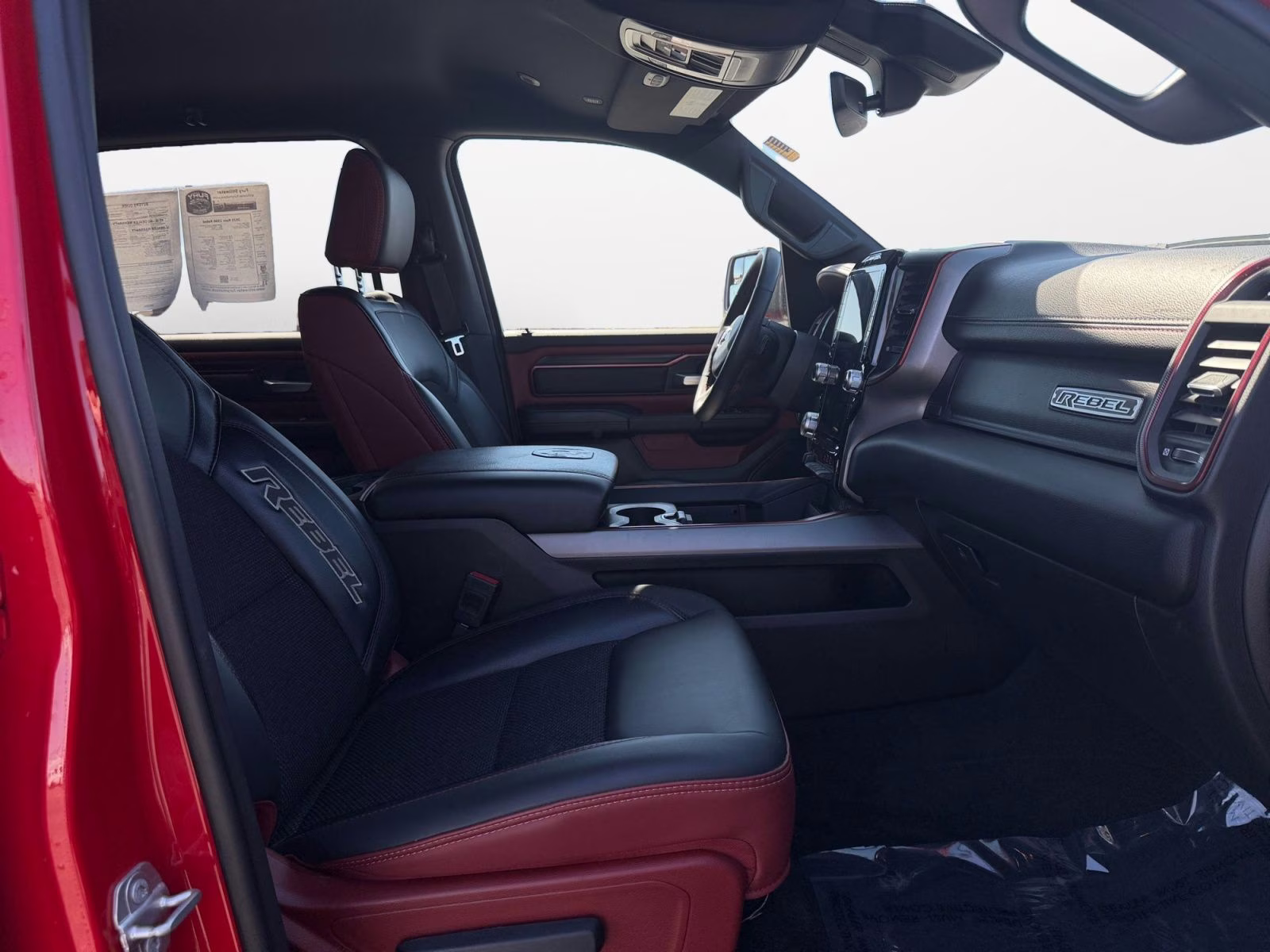 2025 Flame Red Clearcoat Ram 1500 Rebel 4X4 Truck