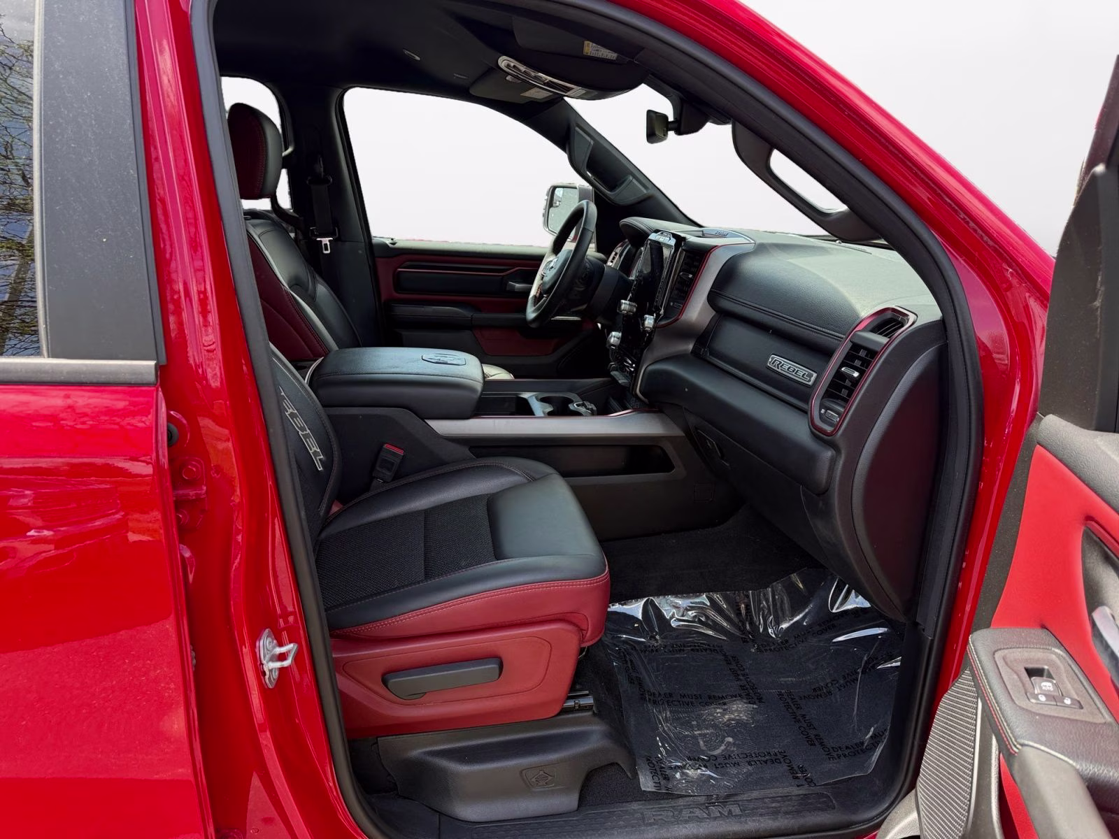 2025 Flame Red Clearcoat Ram 1500 Rebel 4X4 Truck