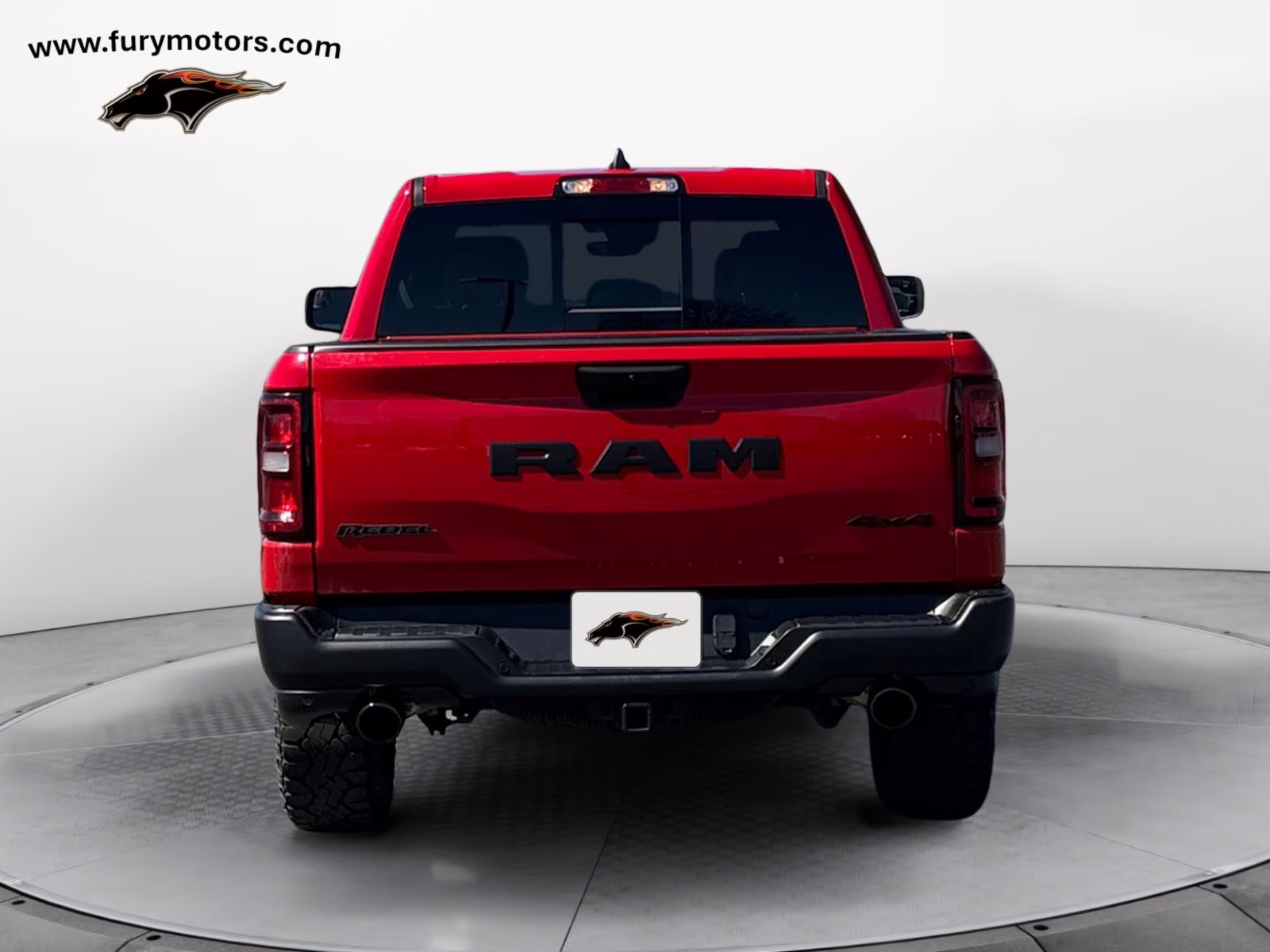 2025 Flame Red Clearcoat Ram 1500 Rebel 4X4 Truck