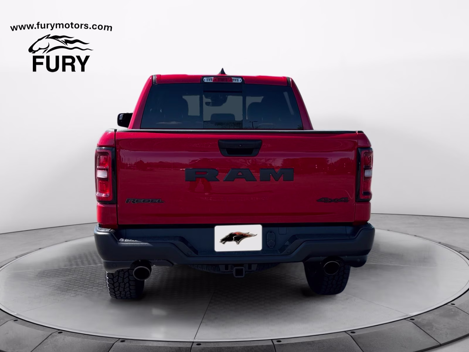 2025 Flame Red Clearcoat Ram 1500 Rebel 4X4 Truck