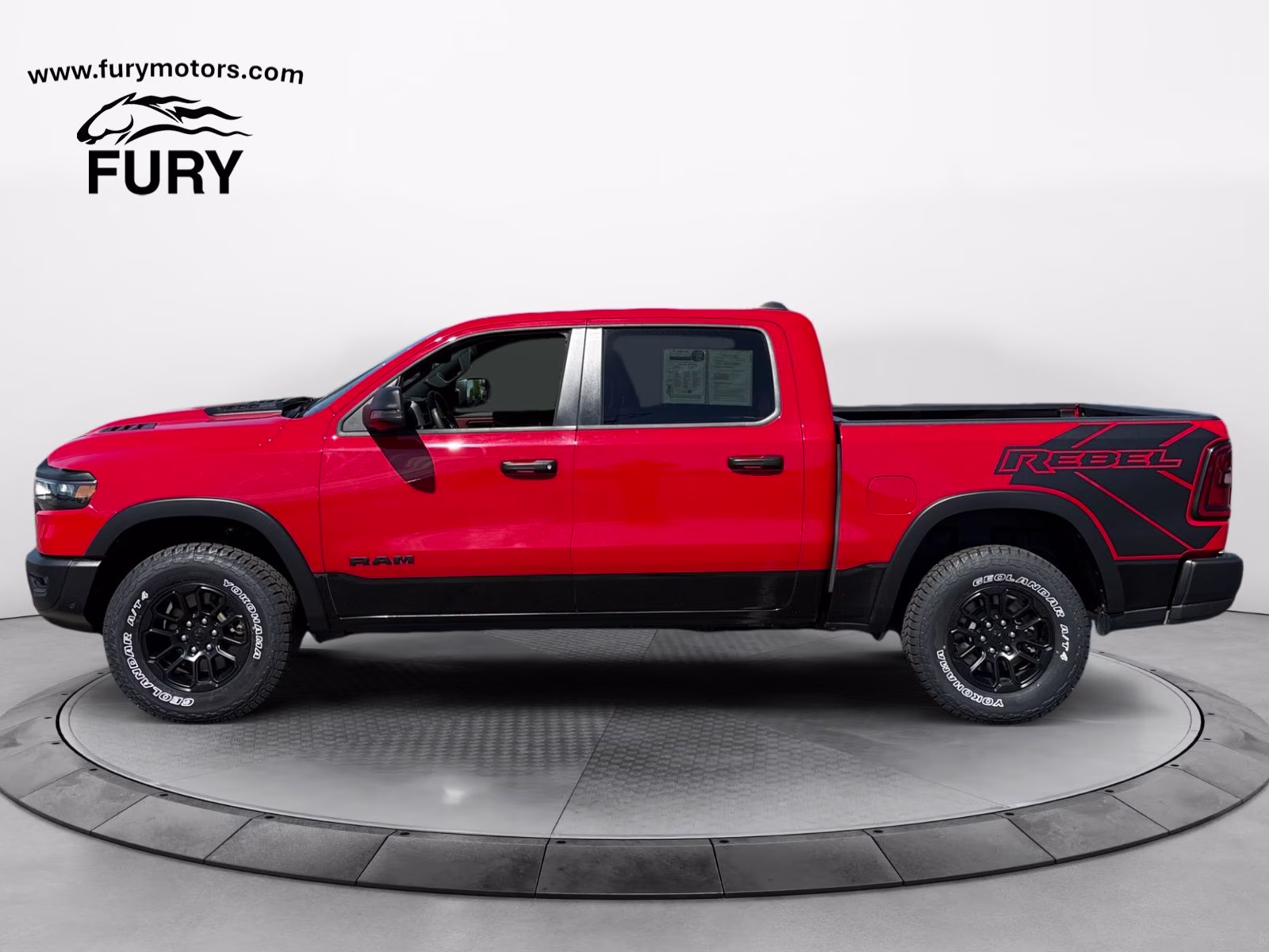 2025 Flame Red Clearcoat Ram 1500 Rebel 4X4 Truck