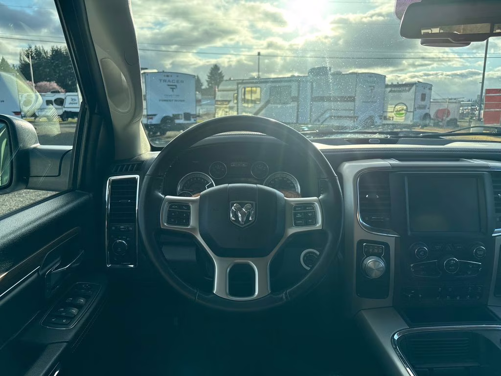 2017 Bright White Clearcoat Ram 1500 Laramie RWD Truck