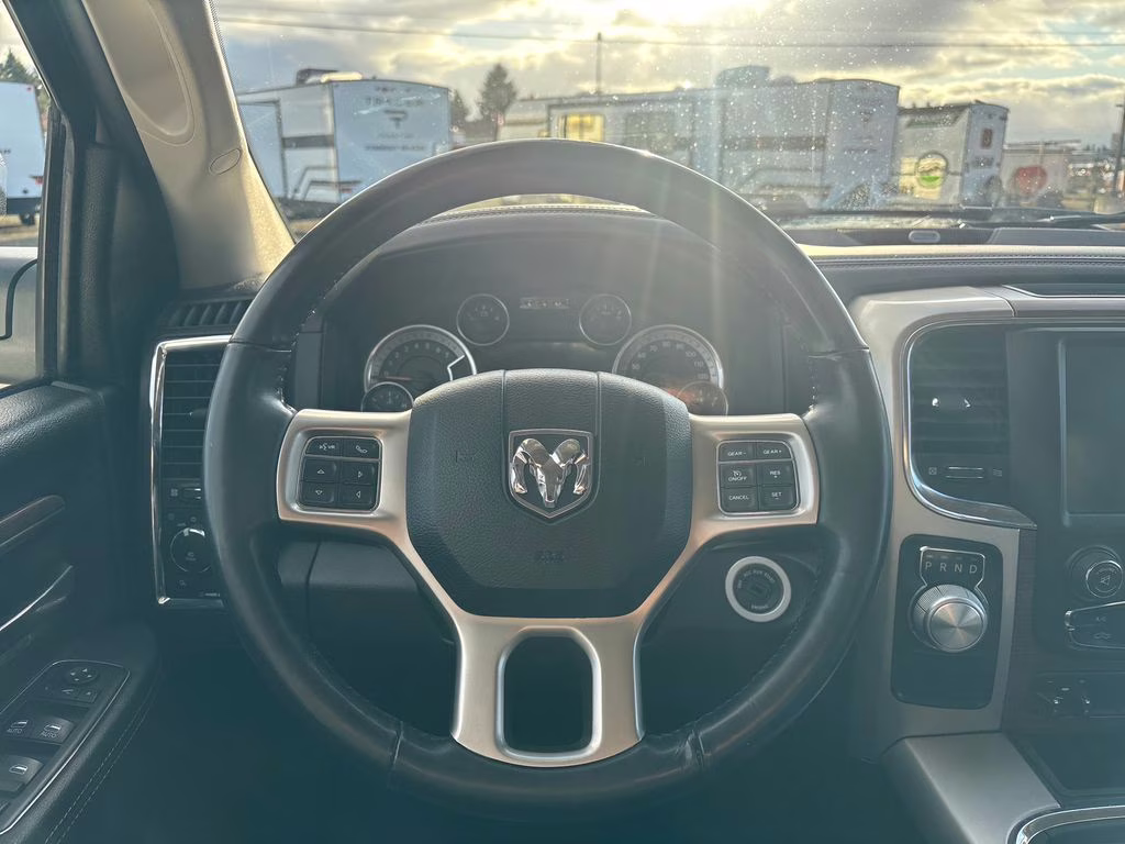 2017 Bright White Clearcoat Ram 1500 Laramie RWD Truck