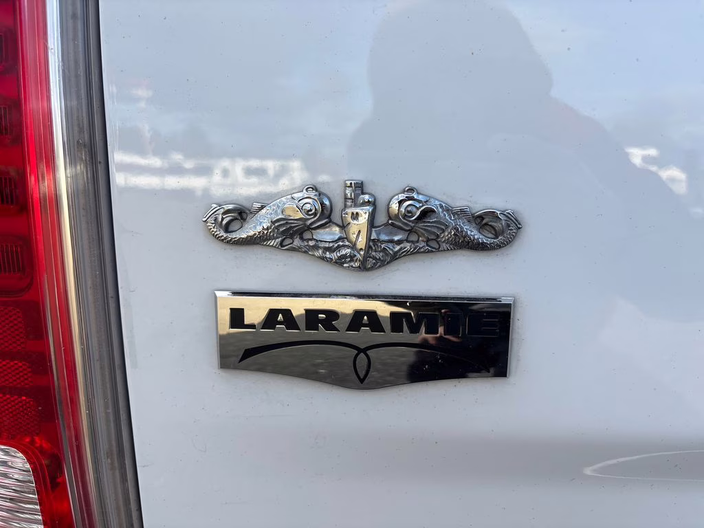 2017 Bright White Clearcoat Ram 1500 Laramie RWD Truck