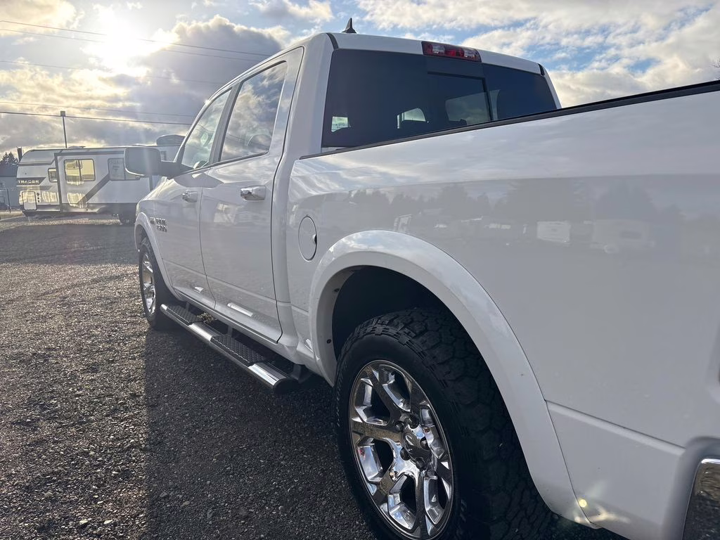 2017 Bright White Clearcoat Ram 1500 Laramie RWD Truck
