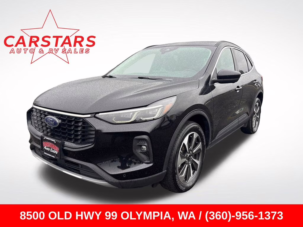 2024 Black Ford Escape Platinum AWD SUV
